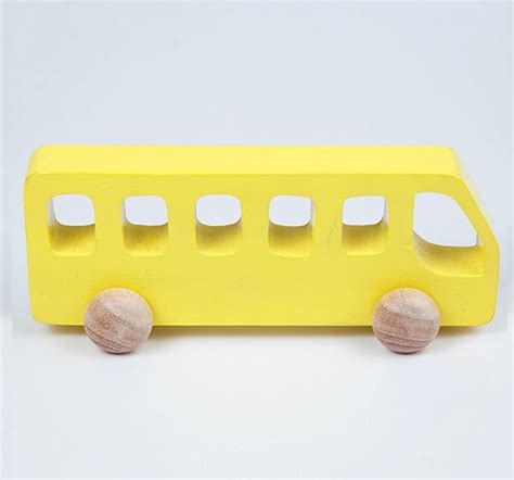Ariro Wooden Bus, 6M+(Multicolour)