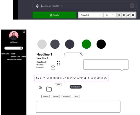 Chat GPT UI 的图像结果