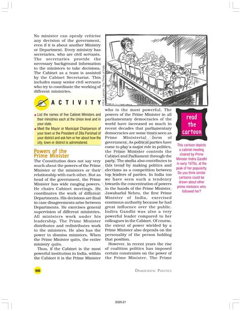 Working Of Institutions - NCERT Book of Class 9 Political Science ...