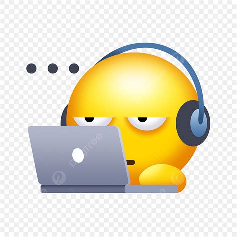 Expressão De Emoji De Música De Computador De Desenho Animado Bonito PNG , Encantador, Desenho ...