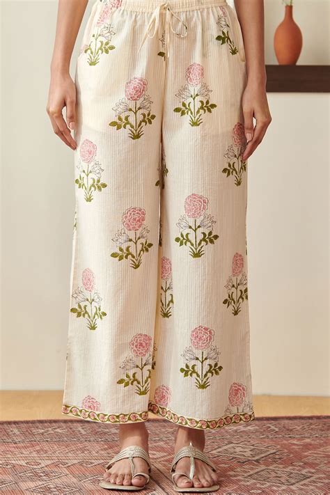 Shop Roz Meher Samaira Farsi Pants for Women | Farida Gupta – Farida ...