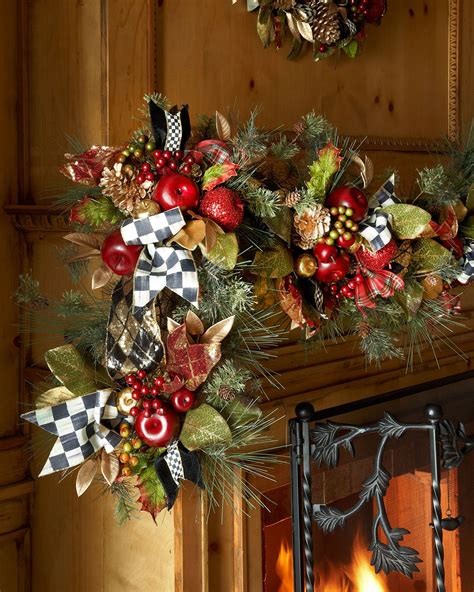 MacKenzie-Childs Gala Garland for Festive Christmas Swag