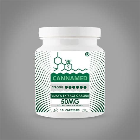 CannaMed Cannabis Capsules 50mg (90 Capsules) – CannaMeds India