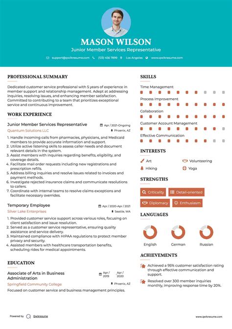 10+ Member Services Representative Resume Samples & Templates for 2025