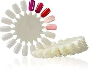PEACORA10 Palettes 20 Nail Tips Display Board for Nail Art Design ...