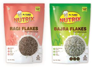 Mr. FLAKES NUTRIX RAGI FLAKES AND BAJRA FLAKES Pouch Price in India ...