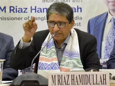 Bangladesh envoy in Delhi reaches Dhaka on 'urgent' summons; Hamidullah ...