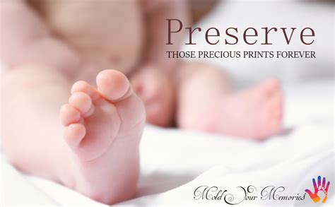 Mold Your Memories Baby Inkless handprint and footprint kit. Baby skin ...