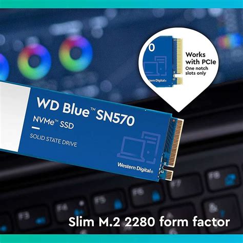 WD Blue™ SN570 M.2 NVMe 500 GB Desktop, Laptop, All in One PC's ...