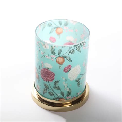 Buy Hoovu Glass Floral Printed Votive Holder from Home Centre at just ...