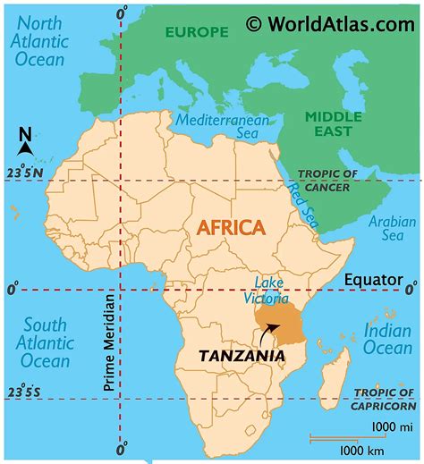 Tanzania Maps & Facts - World Atlas