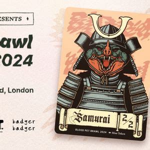 Blood Pet Brawl - LPLondon IPT 2024, Badger Badger, London, 20 July ...