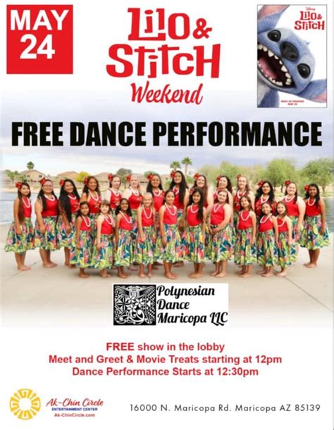 Lilo & Stitch Weekend and Free Dance Performance, 16000 Maricopa Rd ...