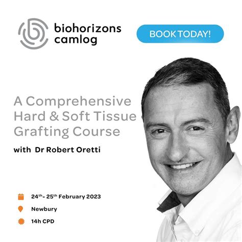 A Comprehensive Hard & Soft Tissue Grafting Course, The Vineyard Hotel ...