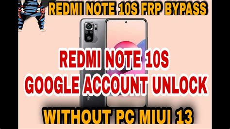 Image result for How to Unlock Redmi Note 10s with Code