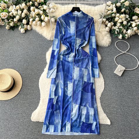 Camille Bodycon Mesh Dress – TrenBee