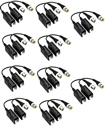 AdzMozi® Passive HDCVI-TRANSCEIVER Single CHENNEL CCTV Camera Video ...