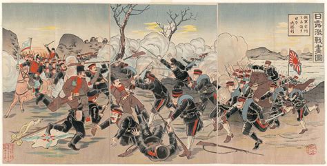 Kyôkatsu: Illustration of a Fierce Russo-Japanese War Battle: Our ...