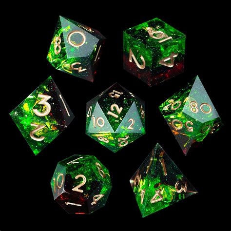 Buy ATNPNTR DND Dice, DND Dice Set, RPG Dice, Polyhedral Dice Set ...