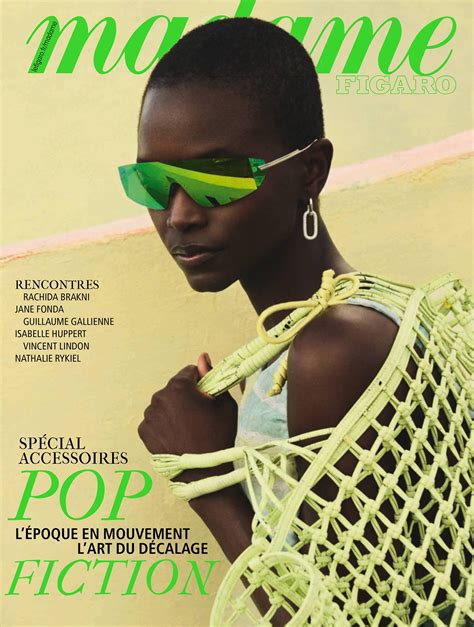 Abény Nhial and Mary Ukech in Miu Miu on Vogue Japan December 2023 ...