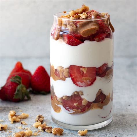 Greek Yogurt And Strawberries