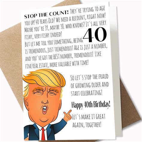 GIFTSFARM Funny 40th Birthday Card, 40th Birthday Gifts for Women Men ...