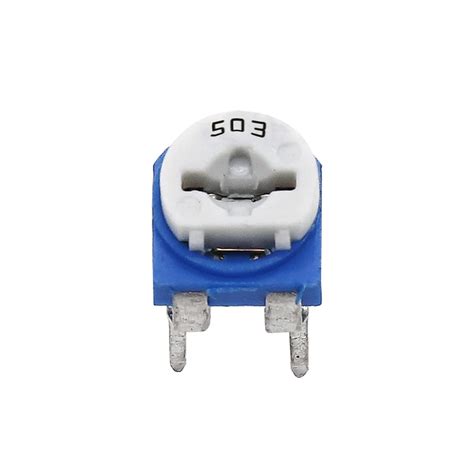 Electronic Spices 50k Ohm (Ω) Vertical Preset Variable Resistor (503 ...