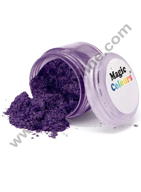 Magic Colours™ Edible Lustre Dust - Purple Sheen (8 ml) – Arife Online ...