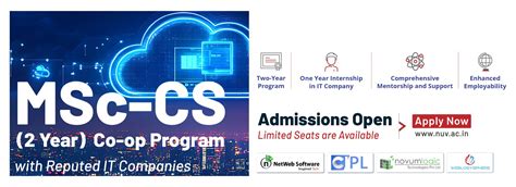 MSc Computer Science (Co-Op) | Study with Industry Focus