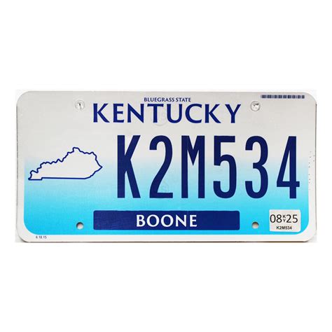 2025 Kentucky License Plate #F2M534 | For Mancave Or Garage