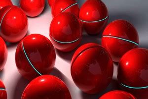 Exclusive AZOHP3869 Red Spheres Full HD Poster Latest Best New 3D Look ...