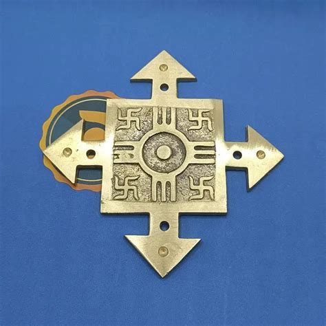 Four Direction Arrow with Swastik Plate - Pandit.com