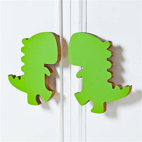 Dino Cupboard Handles for Kids Room Decoration by Pinch of Pretty