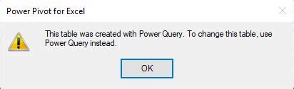 Unable to delete table from power pivot data model. Need help how to ...