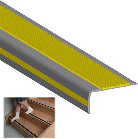 Stair Nosing Edge Trim Strips, Rubber Stair Treads, India | Ubuy