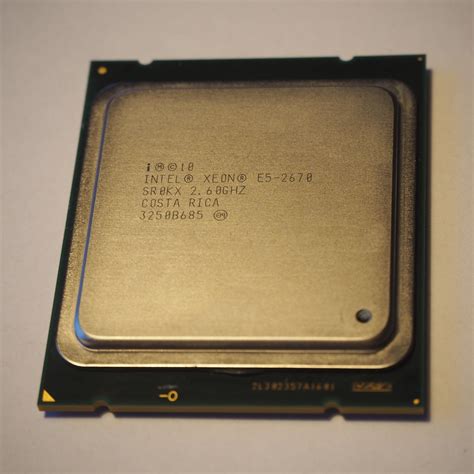 Intel Xeon E5-2670-V1 (SR0KX) 2.60GHz 8-Core LGA2011 CPU 4052777171687 ...