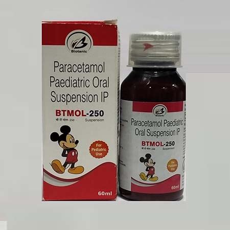 Btmol 250 - Paracetamol Paediatric Oral Suspension IP - Biotanic ...