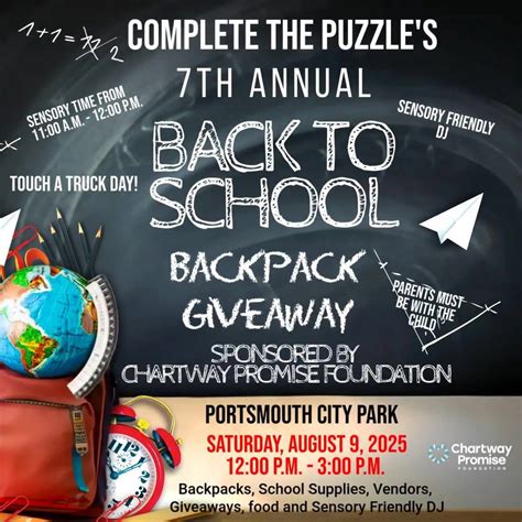 Complete The Puzzles 7th Annual Back to School Backpack Giveaway ...