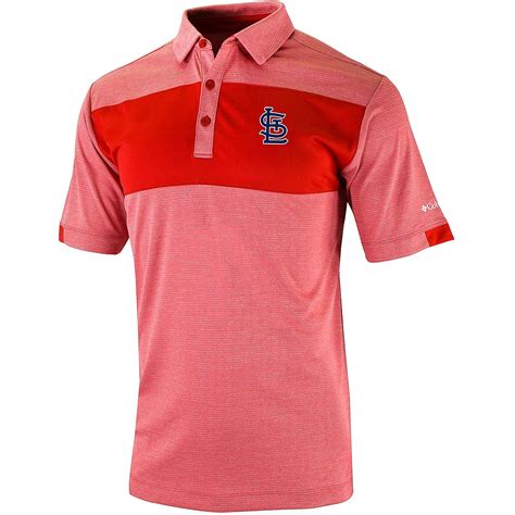 Columbia Sportswear Men's St. Louis Cardinals Total Control Polo | Academy