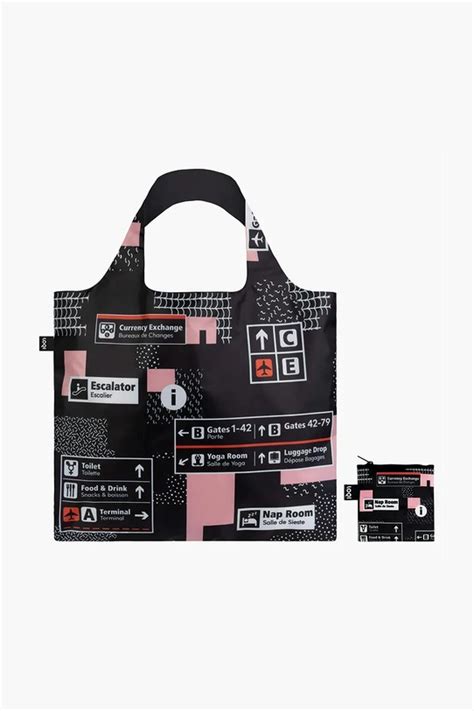 LOQI torba poróżna wodoodporna Icons Bag Airport kolor multicolor ...