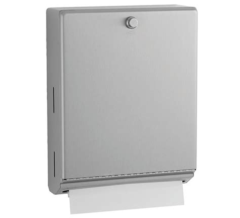 Bobrick 2620 ClassicSeries 304 Stainless Steel Surface Mounted Paper ...
