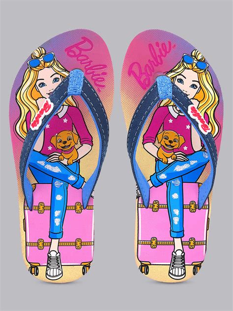 Barbie Purple Flip-Flops For Kids Girls – Kidsville