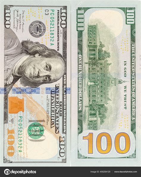 New One Hundred Dollars Bill American 100 Dollar American Dollars Stock ...