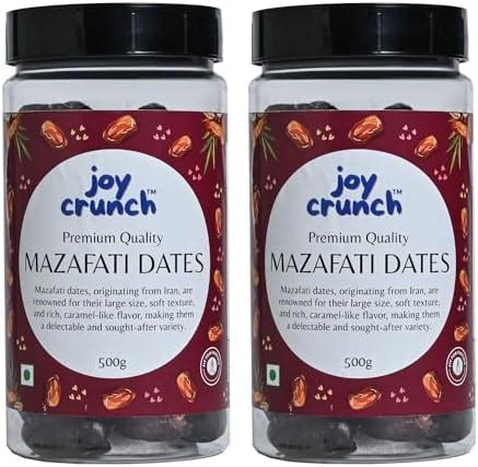 Joy Crunch Dates 1Kg Pack | Premium Mazafati Dates | Khajoor Dry Fruit ...