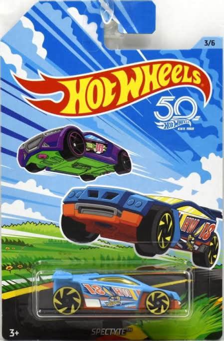 IMPORTED Hotwheels 2018 50th Springtime Edition 3/6 Spectyte Blue Walm ...