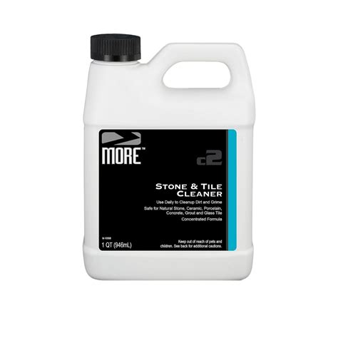 MORE Stone & Tile Cleaner - Water Based Formula for Daily Use on ...