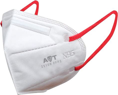 Timus Auraa N95 Red Ear Band 5 Layers Mask With Pack Of 1: Amazon.in ...