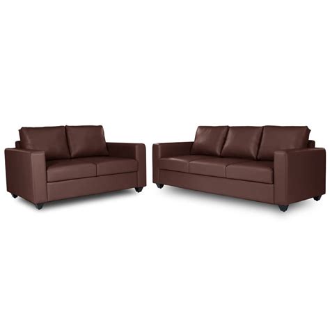 Wakefit 3+2 Seater Sofa Set for Living Room | 5 Seater Napper, Dark ...