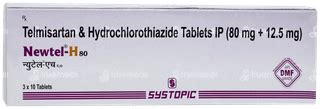 Newtel H 80 Tablet 10: Uses, Side Effects, Price & Substitutes