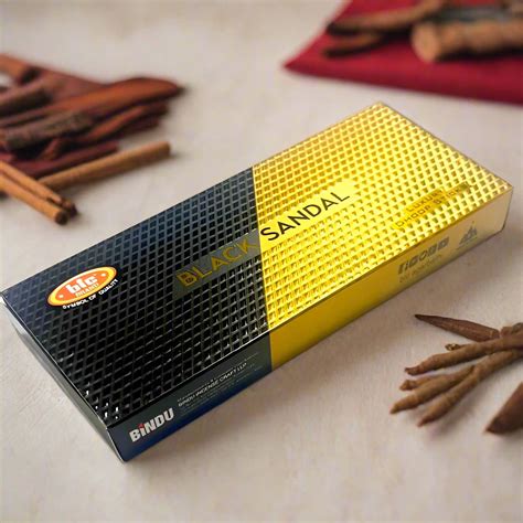 BIC BLACK SANDAL Luxury Dhoop Sticks (10 Sticks) – aavyaa